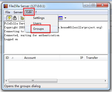 FileZilla Server ftp 服务器下通过alias别名设置虚拟目录(多个分区)(图3)
