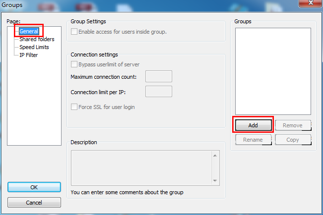FileZilla Server ftp 服务器下通过alias别名设置虚拟目录(多个分区)(图4)