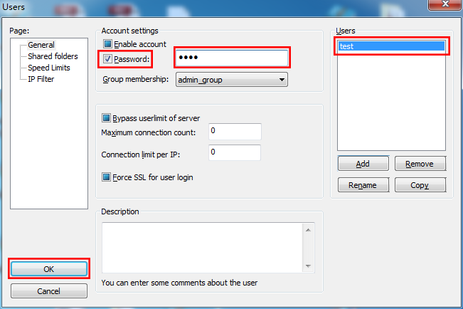FileZilla Server ftp 服务器下通过alias别名设置虚拟目录(多个分区)(图19)